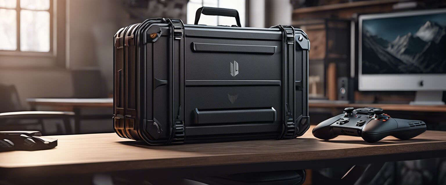 Carry case for gaming accessories