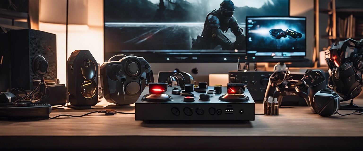 Lighting accessories for gaming room