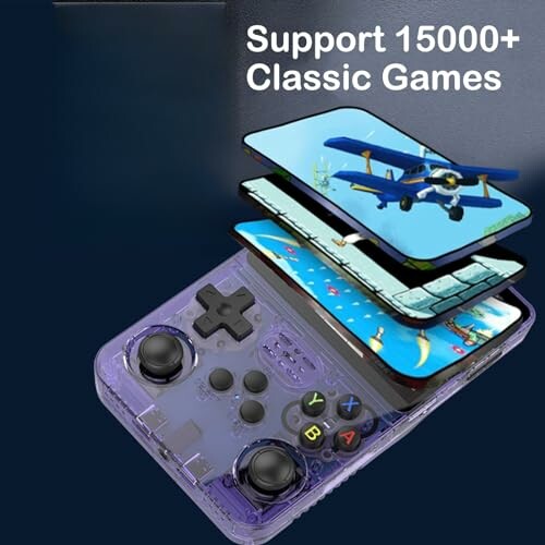 Retro gaming console supporting 15000+ classic games.