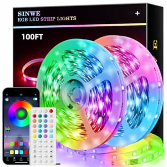 SINWE 100ft LED Lights