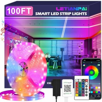 LETIANPAI 100ft Led Strip Lights